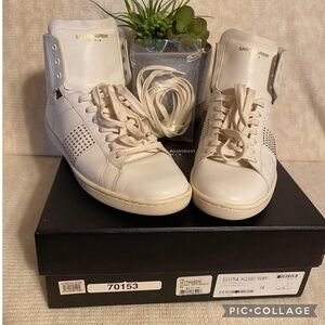 GUC Saint Laurent High-Top Sneaker Shoes